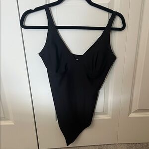 SKIMS Black Bodysuit